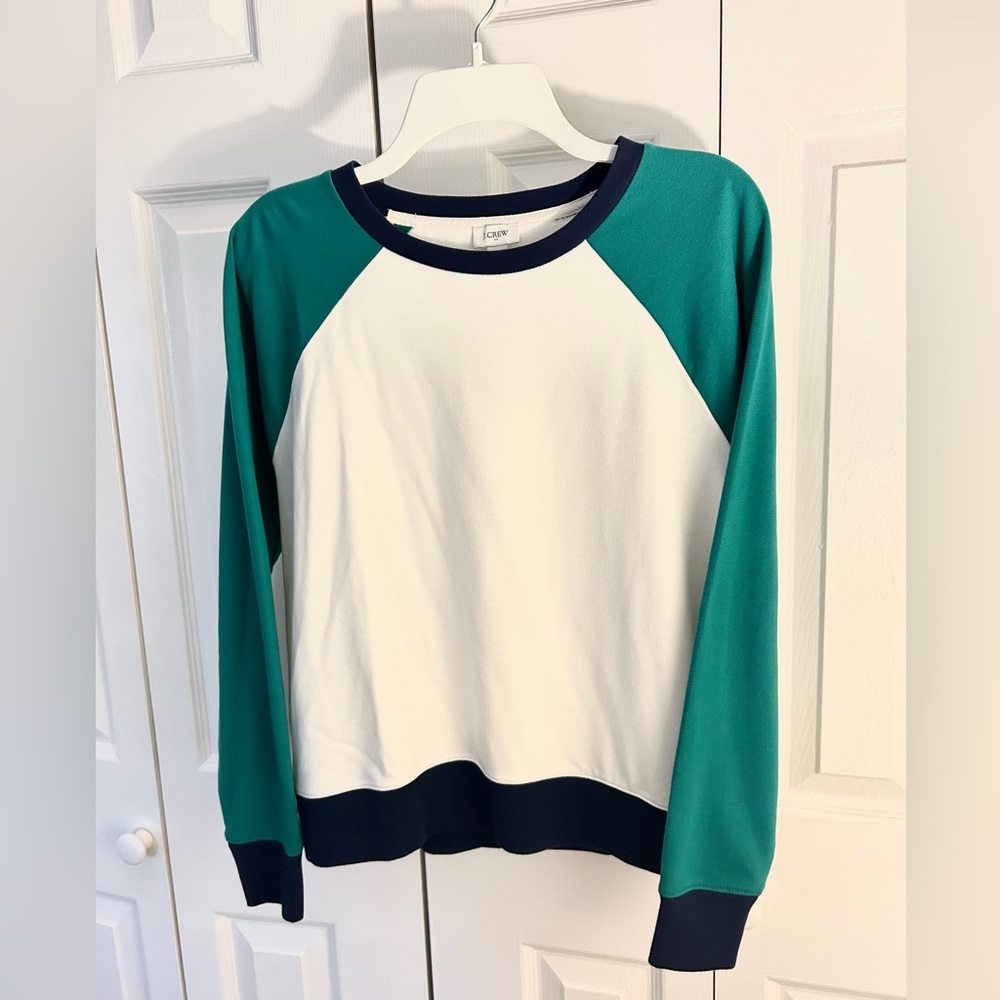 J.Crew Colorblock Sweatshirt